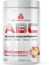 Core Nutritionals ABC Advanced BCAA Supplement | Amino Asit Recovery | Glutamine, Beta Alanine, Citrulline Malate | 20 Hizmet (Beyaz Pineapple Strawberry)