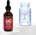 Tuğer Laboratuvarları B-12 Blast Sıvı B-12 + 7Keto DHEA Metabolite 50 mg - Active Life: Energy and Kilo Management Supplement Sches