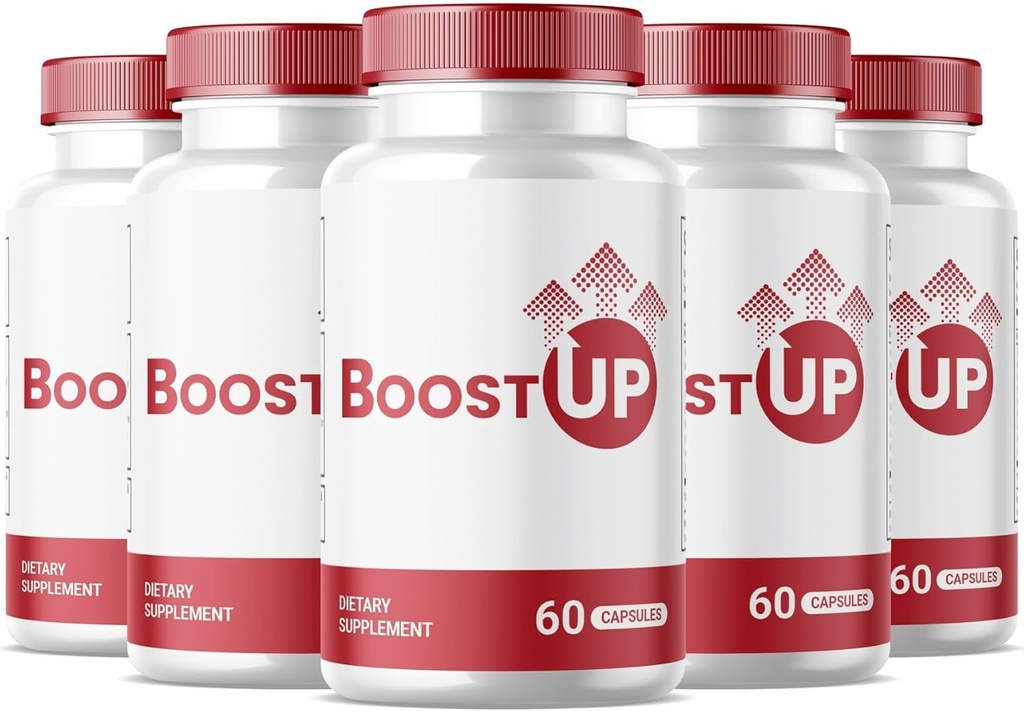 SPRESSO (5 Pack) Boost Up Capsules, Resmi Boost Up for Men, All Natural BoostUp Capsules, Premium Boostup for Support Male Health and Wellness, Premium Boost Up (300 Capsules)