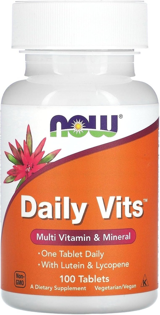 Günlük Vits Multi Now Foods 100 Tabs