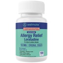 WELMATE - Antivirüs Yardımı - Loratadine 10 mg - 24 Saat Yardım Antihistamin - Drowsy - Runny Nose - Sneezing - Itchy Nose & Throat - Watery Eyes - Kapalı & Açık Alerjiler - 100 Kont