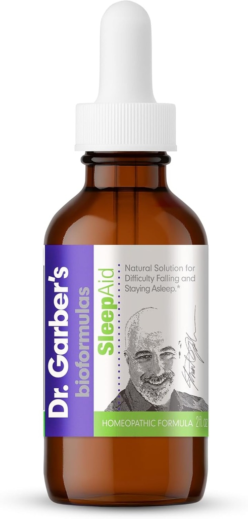 Dr. Garber'in Doğal Çözümleri Sleep Aid Oral Drops - Gemmoterapi Sıvı Supplement: Güvenli ve Sağlıklı Uyku Döngüsü, Calmness & Relaxation - 60 ml