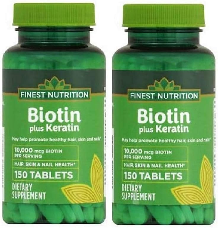 Güzel Beslenme Biotin Plus Keratin - 10.000 mcg - 300 Kont - 2 Pack