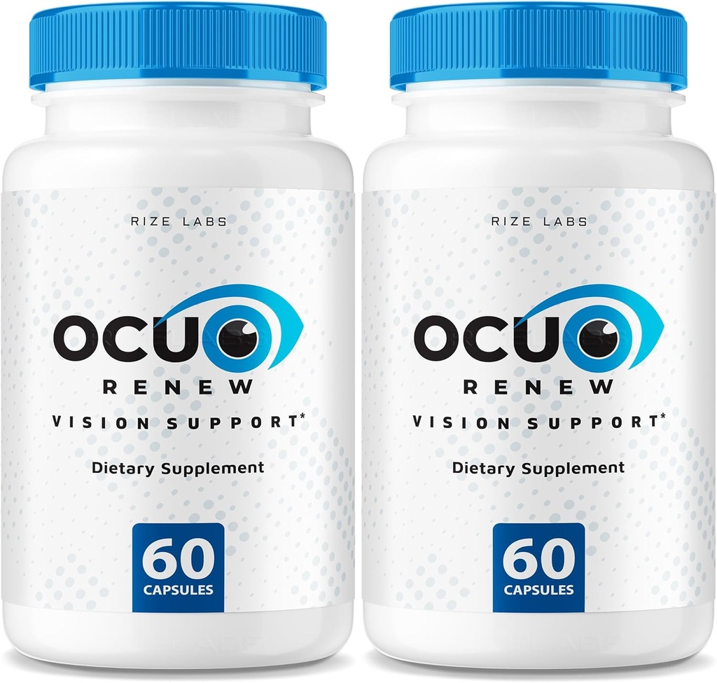 Laboratuvarları - Ocurenew Vision Support Supplement, All-Doğal Capsules for The Improvement of Vision Health and Better Skill to Focus, Support Health Eye Functions (120 Capsules)