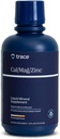 Trace Minerals | Sıvı Cal/Mag/Zinc | Kalsiyum, Magnezyum, çinko, D3 Tamam | Normal Doku, Kas ve Bonek | Natural Piña Colada Flavor | 16 hizmet, 16 fl oz.