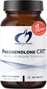 Sağlık Pregnenolone CRT için tasarımlar - 30 mg Kontrollü / Zamanlı Salı Pregnenolone (10-12 Saat) - Estrogen, DHEA + testosteron Hormon Precursor for Women + Men - Vegan + Non-GMO (60 Tablet)