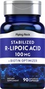 Piping Rock Σταθεροποιημένο R-Lipoic Acid 100mg 