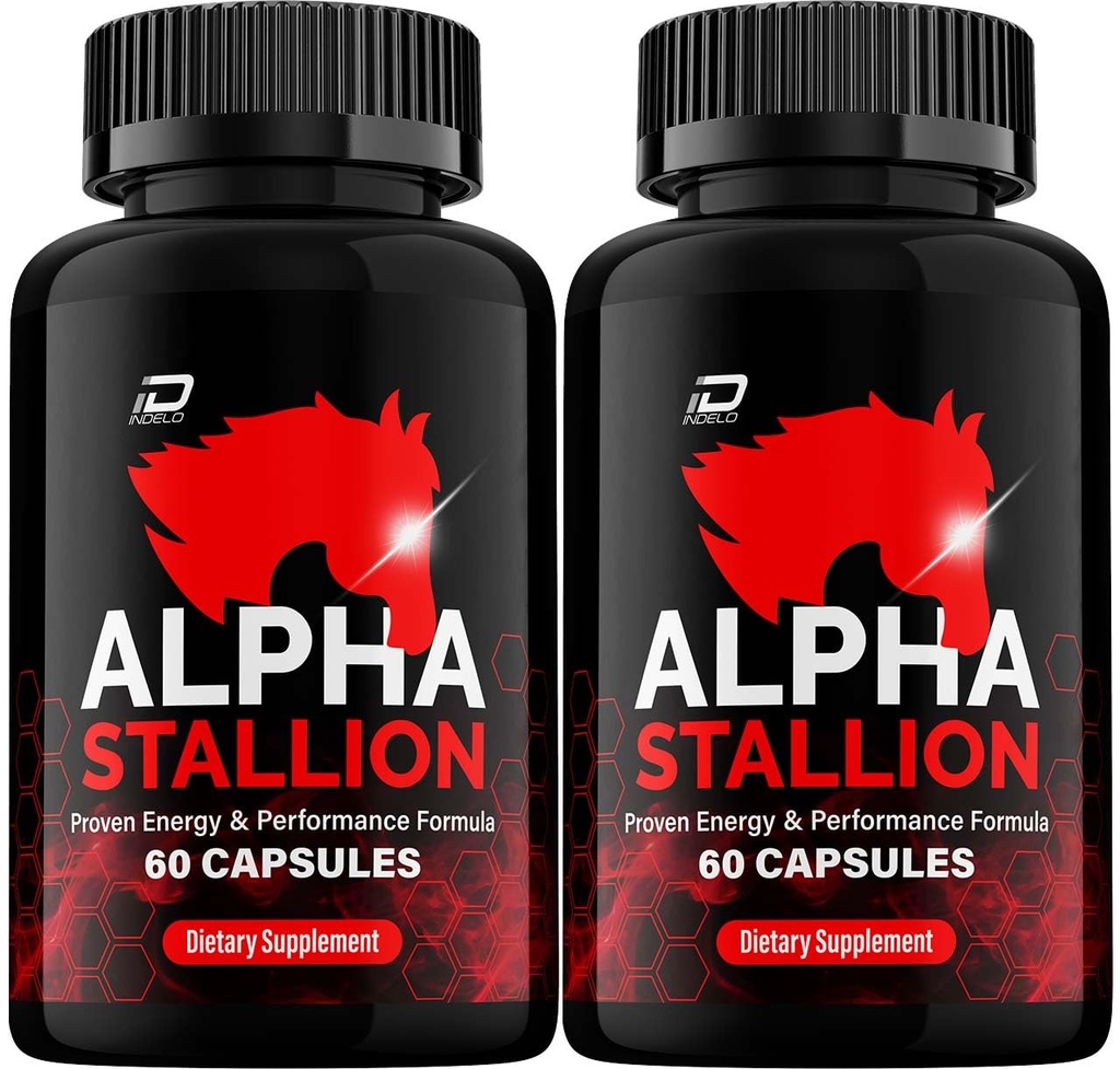 Alpha Stallion Χάπια Επίσημη Φόρμουλα - AlphaStallion Κάψουλες Υψηλής Απόδοσης Φόρμουλα - Μέγιστη Δύναμη, Alpha Stallion All-Φυσική Φόρμουλα, StallionAlpha Κριτικές (2 Συσκευασία - 120 Κάψουλες)