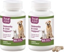PetAlive Ανοσία και το συκώτι υποστήριξης Veggie Cap 2 Pack