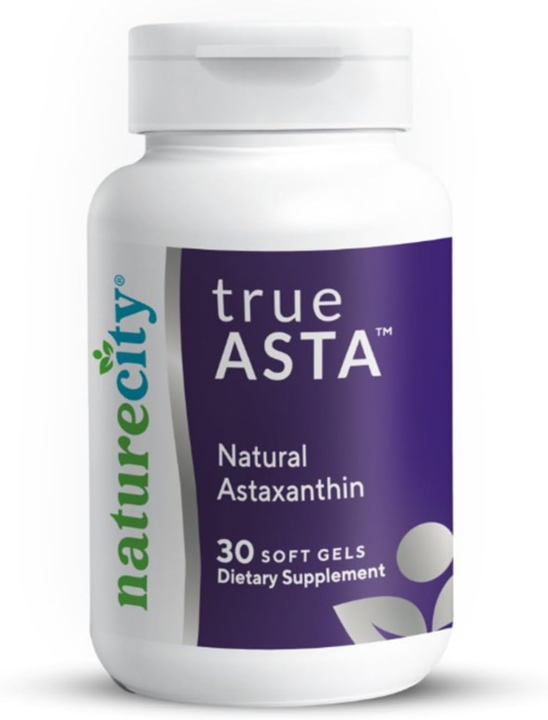 NatureCity TrueAsta 6mg συμπλήρωμα ασταξανθίνης με AstaReal 