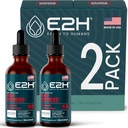 E2H Red Banded Polypore Extract - Immune Support, Digestive Health, Energy and Natural Immunity Boost (2 Şişe) için Mushroom Supplement Formula
