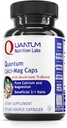 Kuantum Beslenme Laboratuvarları Calci-Mag Caps - Kalsiyum Magnezyum Tamam, Kalsiyum Tamam, Saf Magnezyum & Mushroom Kompleks Reishi & Lions Mane - 300 Vegetarian Capsules