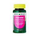 Spring Valley Prenatal Multivitamin / Hamile ve Hemşirelik Kadın Diyet Tamam Tabletleri, 100 Kont +Sticker, Dri Store.