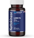 AgeImmune Nattokinase Supplement 4000 FU 200 mg - Enzyme - Cardiovascular Destek 120 Capsules - ABD'de Magnezyum Stearate olmadan yapıldı.