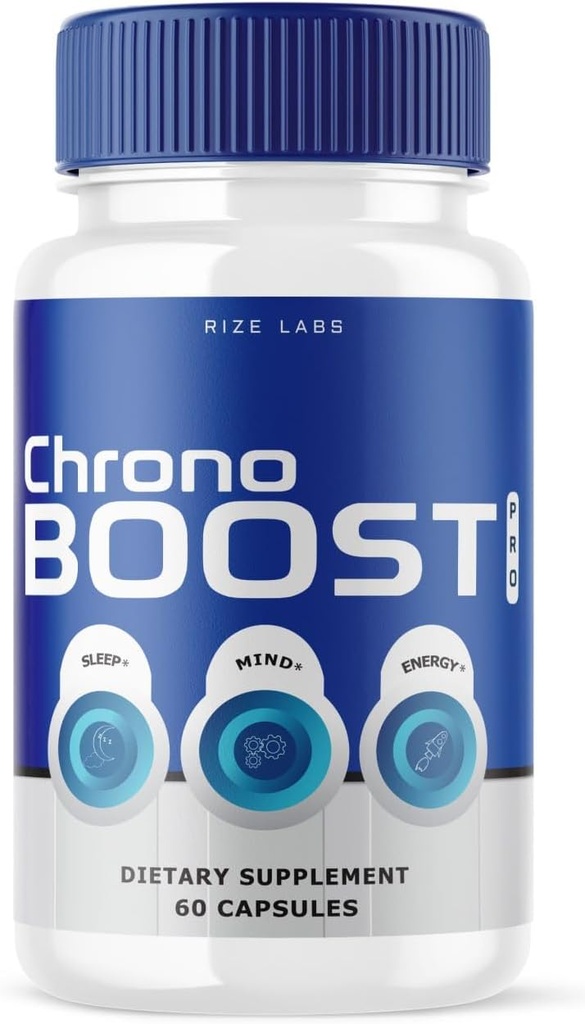 Laboratuvarları Chrono Boost Pro Capsules, Destekler Uyku ve Beyin Sağlığı, Gelişmiş Formula, Herbal Supplement (60 Capsules)