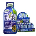 Enerji Vitamini Immune+ Ekstra Güçlü Enerji Shot Blue Raspberry 12 Pack, 260 mg Natural Caffeine, B-Vitamins, Citicoline, Green Tea, Immunity & Focus Support, Zero Sugar, Gluten-Free 1.93 fl ozzz