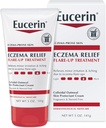 Eucerin Eczema Relief Flare-up Tedavisi - Eczema-Prone Skin için Immediate Relief - 5 oz. Tube