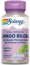 SOLARAY Ginkgo Biloba Extract, 60mg | 60 Kont