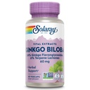 SOLARAY Ginkgo Biloba Extract, 60mg | 60 Kont