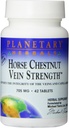 Planetary Herbals Horse Chestnut Vein Strength Tabletleri, 42 Kont