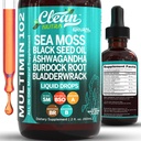 Clean Nutra Organic Sea Moss Drops Supplement 