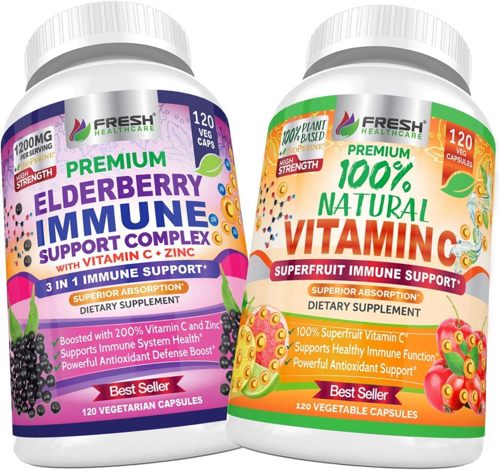 Yaşlı Immune Support and Natural Vitamin C - Sche