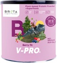 Vegan Protein Powder - Πρωτεΐνη με βάση το φυτό για την ενέργεια & μυϊκή ενίσχυση - Καθαρή ανακίνηση σε Berry Blend Γεύση