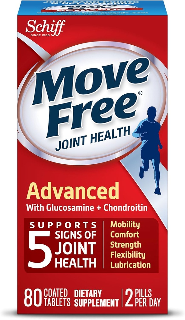 Free Advanced, 80 tabletleri - Glucosamine ve Chondroitin ile Ortak Sağlık Supplement
