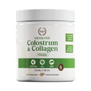 Grass-Fed Colostrum & Collagen Toz | Gut Health, Saç, Cilt ve Ortak Destek | Yeni Zelanda Bovine Colostrum, Hydrolyzed Collagen,, 30006 Biotin | Vanilla Bean | 28 Hizmet