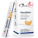 Sağlık MyoStim için tasarımlar - HMB + Collagen Peptides Toz L-Leucine + Kretine Sağlıklı Ağlamayı Desteklemek için - Attenuate Age-Relavored Kas Kaybı - Clementine-Flavored Drink (14 Stick Packs)