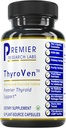 Premier Research Labs YourroVen - Yourroid Support for Women, Thyroid Support for Men, Thyroid Supplement, Tiroid Support Kompleksi ile Doğal Kaynakları Iodine - 60 Capsules