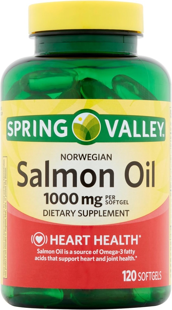 Spring Valley Salmon Oil 1000 mg
