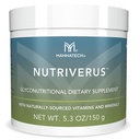 NutriVerus Glyconutritional Supplement, 5.3oz/150g ile Doğal Kaynaklanmış Vitamin A, Vitamin C, Vitamin B Kompleksi ve Vitamin D. Zengin Antioksis Supplement ve Immune Support Supplement