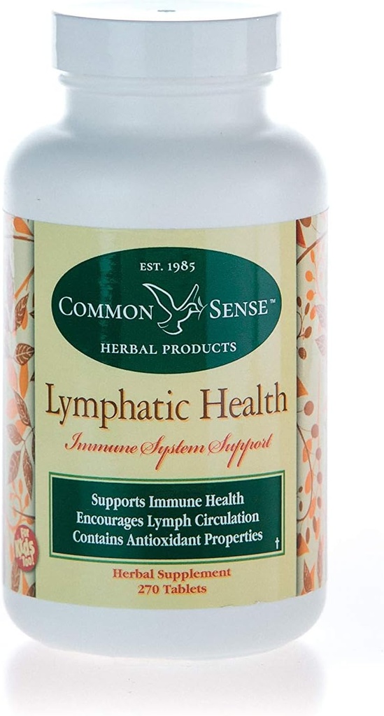 Common Sense Herbal Products Lymphatic Health: Immune System Support (120 Tablet)