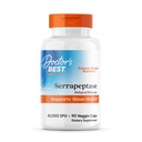 Doktor'un BEST Serrapeptase, 40.000 SPU, Sinus Health, Non-GMO, Vegan 90 Veggie Caps