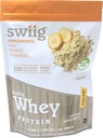 Swiig Premium Καθημερινή Whey πρωτεΐνη Matrix Μπανάνα 2,2 lb – 20g πρωτεΐνη Γλουτένη-ελεύθερος χωρίς GMO Όχι πληρωτικά Δεν Τεχνητές Γεύσεις Ενισχυμένη με Αμινοξέα για την αποκατάσταση των μυών Όλα φυσικά Φόρμουλα