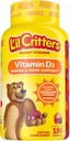 L'il Critters Vitamin D Gummy Bears, 190 Count
