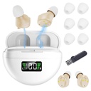 Seniors ve Yetişkinler için işitme Aids - Device İşitme Amplifiers with Gürültü Canceling Invisible işitme Aid With Portatif Şarj Vakası ve Düğmesi