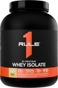 Άρθρο 1 R1 Πρωτεΐνη Whey Isolate - με 25g πρωτεΐνη & 6g BCAA Αποκλειστικά από απομονωμένες & υδρολυμένες πηγές για την αποκατάσταση προπόνησης (5 λίρες*, Banana Crème)