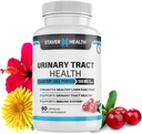 ούρα, χάπια Cranberry για γυναίκες, D Mannose 1000mg κάψουλες - συμπλήρωμα βοτάνων Dandelion - Βοηθά τις γυναίκες υγεία, 60 CT