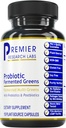 Premier Research Labs Probiyotik Fermented Greens - Super Greens Supplement, Superfood Assembly, Probiyotik ile Organik Vitaminler - Spinach, Chlorella ve Daha Fazlası - 150 Toz Doldurulmuş Kapsüller - Super Greens - Super Greens Supplement, Superfood Blend, Organic Vitamins with Probiyotik - Daily Greens with Spinach, Chlorella, & More - 150 Toz