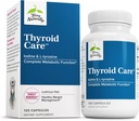 Terry Doğal olarak Tiroid Bakım - Immune Health & Energy Support Formula - Tiroid Sağlığı Desteği için Iodine ile Beslenme Tamamı - L-Tyrosine ile Sağlık Supplement - 120 Capsules