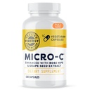 Vimergy Micro-C® Vitamin C Capsules - Capsule başına 500 mg, Destekler Immune Health*, Collagen Production, Supports Health Bones*, Kosher, Vegan & Gluten-Free, Düzenli Boyut 180 Capsules