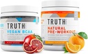 Gerçek Beslenme Doğal Sporcu İşout Stack - Doğal Preworkout (Orange Tangerine) + Vegan BCAA ( Blood Orange)