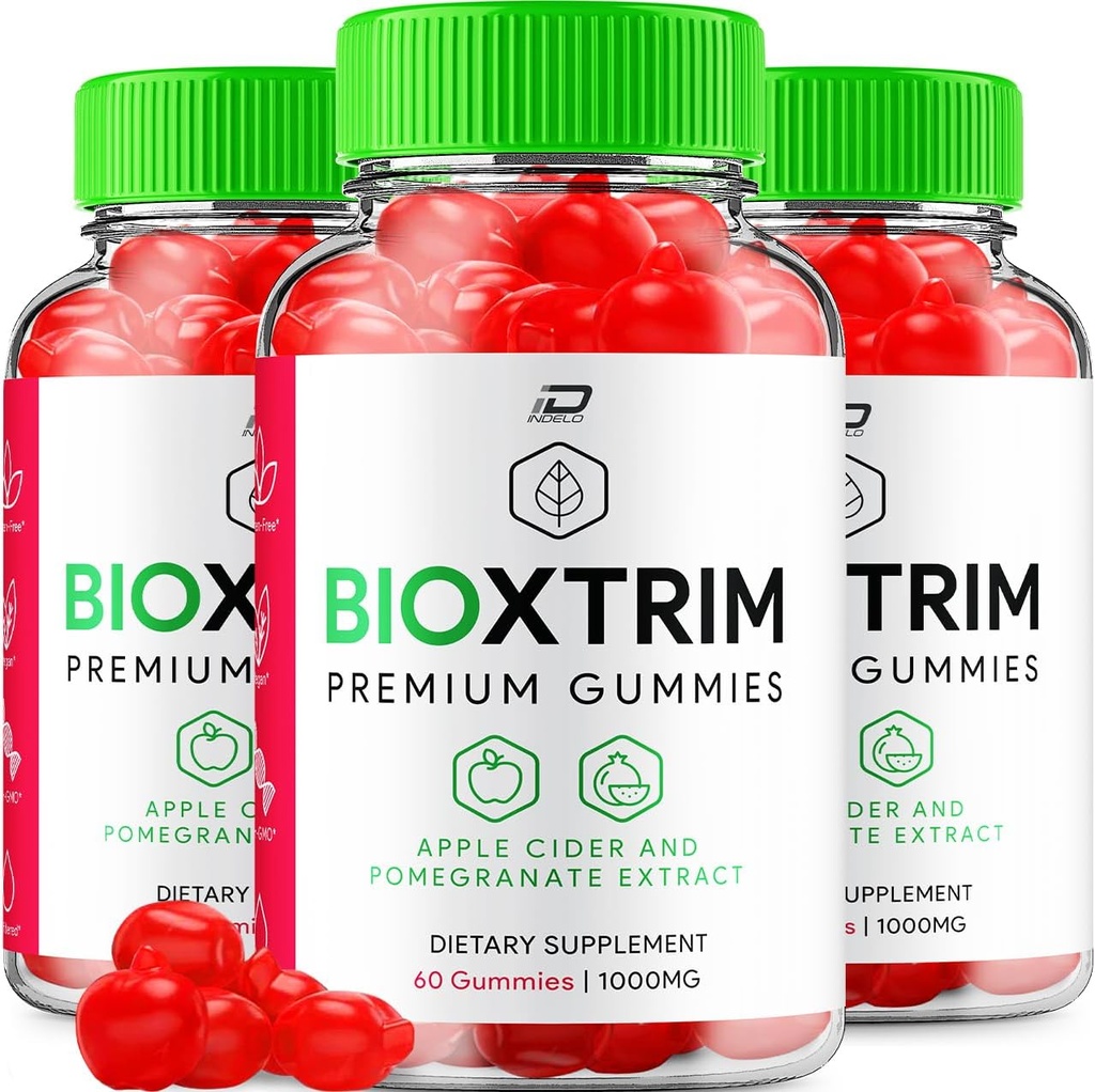BioXtrim ACV Gummies συμπλήρωμα - Bio X Trim Keto + ACV Gummies Apple Cider Vinegar 1000MG, Bioxtrim Keto Gummies Κριτικές, Βιταμίνη B12 (3 Pack - 180 Gummies)