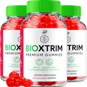 BioXtrim ACV Gummies Supplement - Bio X Trim Keto + ACV Gummies Apple Cider Vinegar 1000MG, Bioxtrim Keto Gummies Yorumlar, B12 (3 Pack - 180 Gummies)