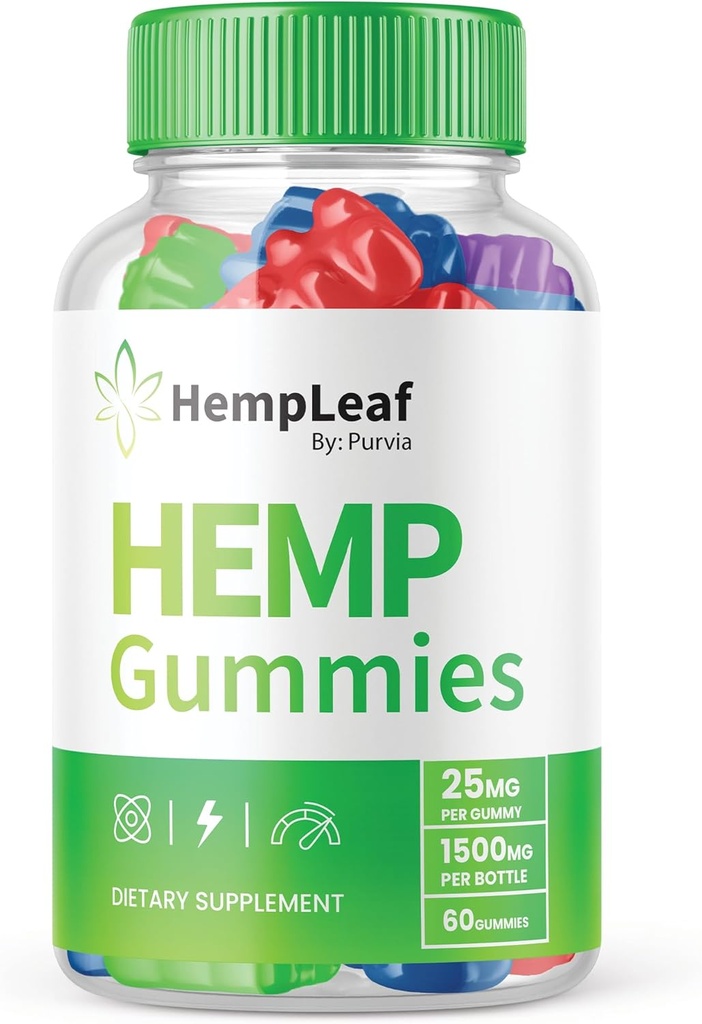 Hemp Leaf Gummies - Resmi Formula - Hemp Leaf Gummies with Hemp Extract, Advanced Strength Zen Performance Hemp, Zen Boost Hemp Gummies maximum Strength, Fast Acting Zen Gummie (60 Gummies)