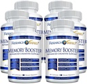 Έρευνα Επαληθευμένο Αναμνηστικό Μνήμης - Nootropic Supplement - Enhance Cognition and Memory - Lion’s Mane, Ginkgo Biloba, BioPerine - 6 Μήνες Προμήθεια - Μη ΓΤΟ - Made in The USA