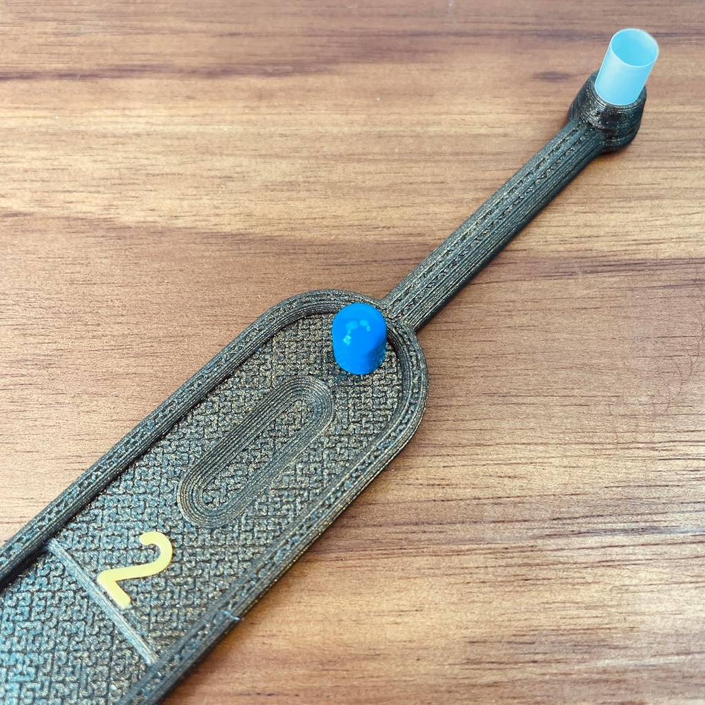 Single Capsule Scoop - Boyut 2 - Weighing ve Filling Capsules (Filling Tool for Boş Pill Capsules Filler, Capsules Boyutu # 000 00 0 1 2 3 4 5 (2 Capsule Boyut), Çeşitlilik