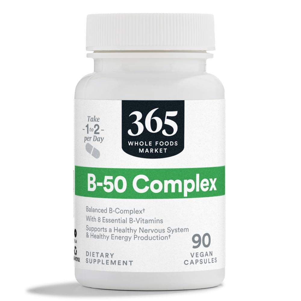 365 by Whole Foods Market, B-50 Complex, Vegan, 90 Capsules